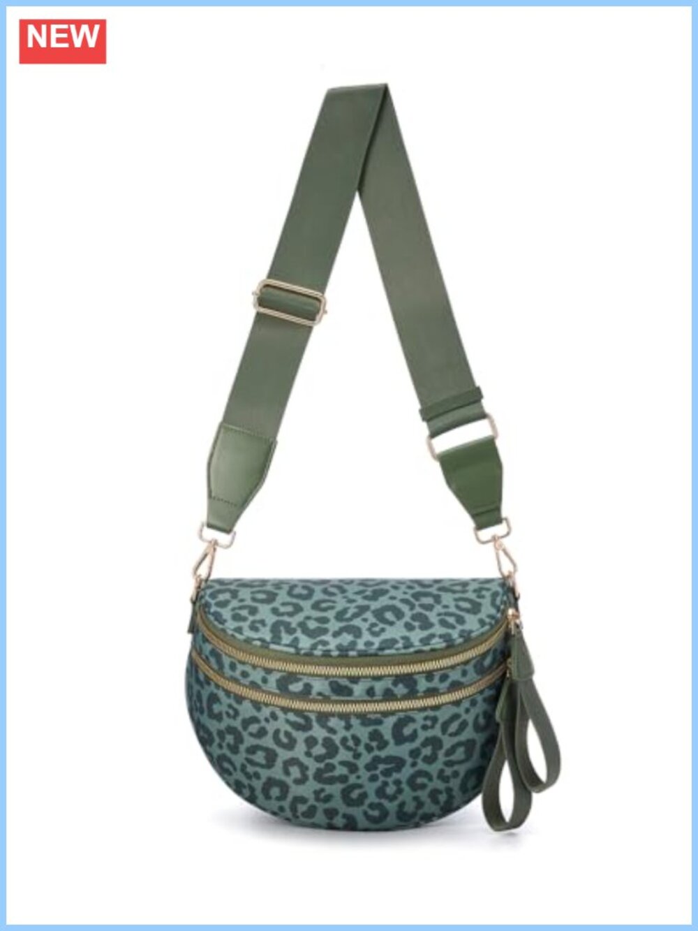 FEIBOON Nylon Crossbody Bag Bum Bag Handbags Purse